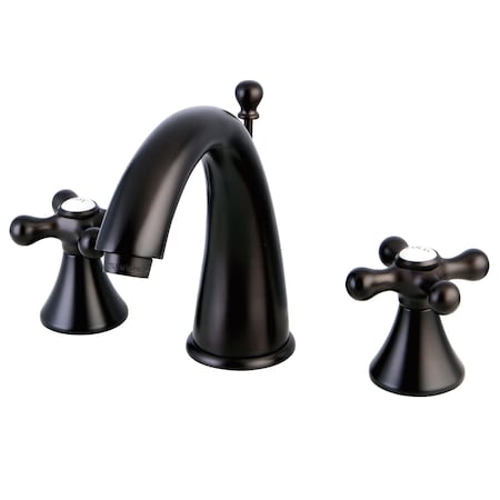 Kingston Brass 8" Widespread Bathroom Faucet, Oil Rubbed Bronze KS2975AX